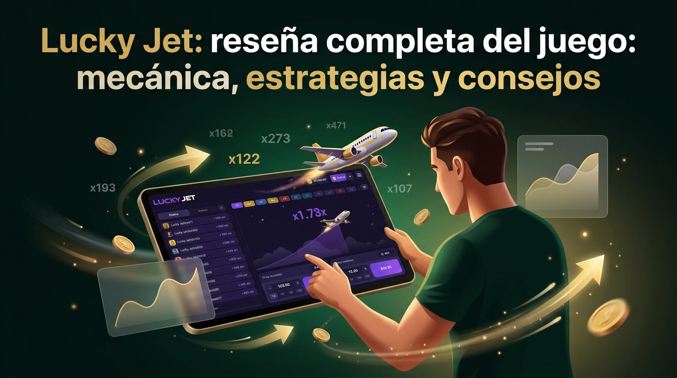 Lucky Jet: reseña completa del juego: mecánica, estrategias y consejos